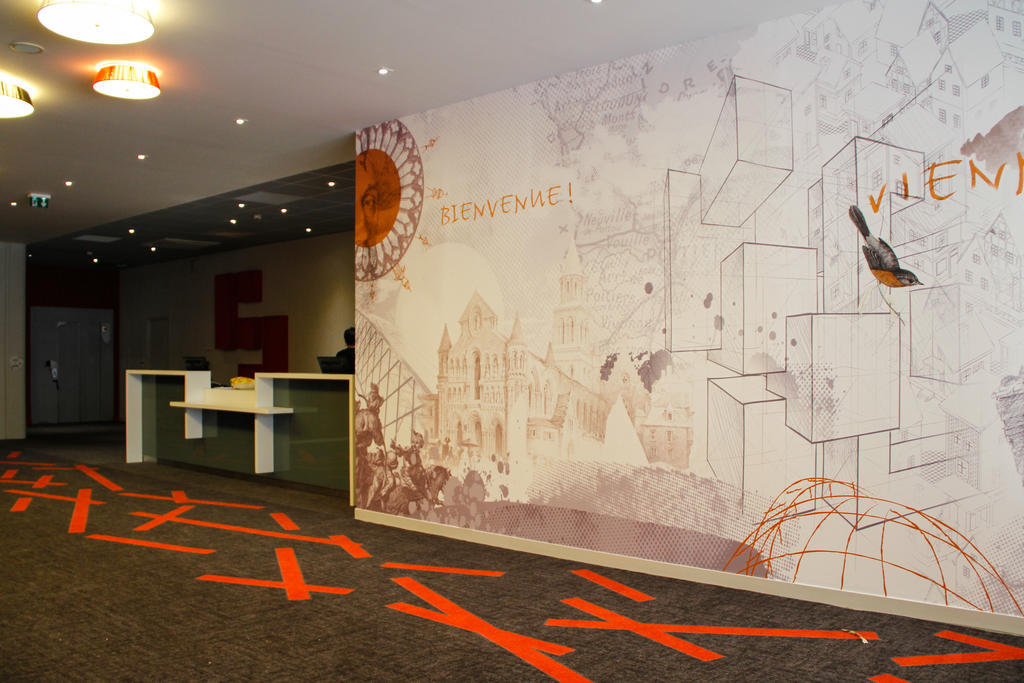 Ibis Styles Poitiers Centre Exterior foto